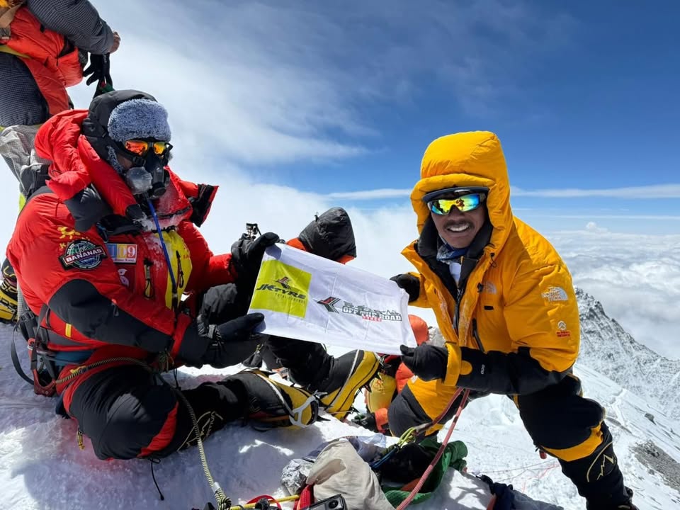 Scaling New Heights Literally On May 18, 2025, the JK Tyre flag was proudly unfurled atop Mount Everest by legendary mou...