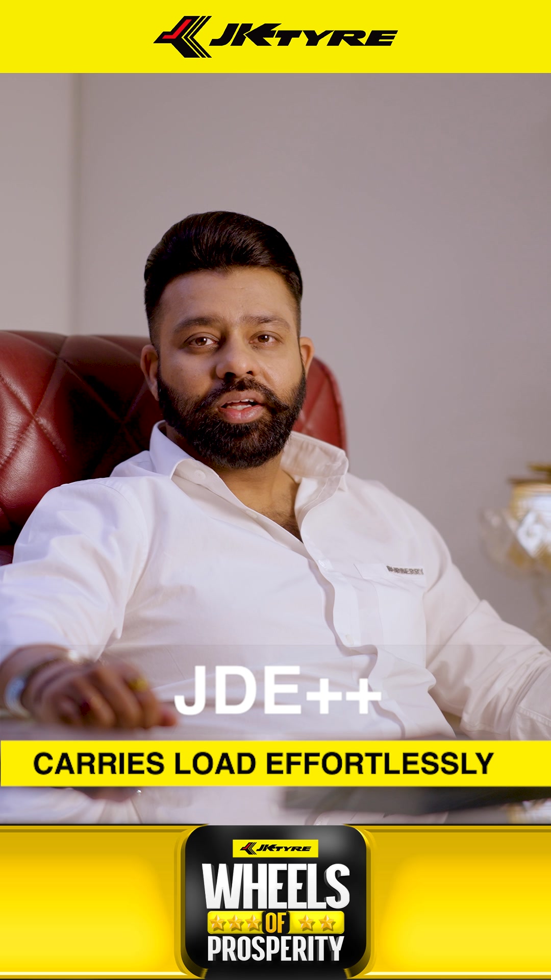 The trucks by GK Bulk Carriers cover 200 400 km every day, and they place their immense faith in JK Tyre Jetway JUH5 Jet...