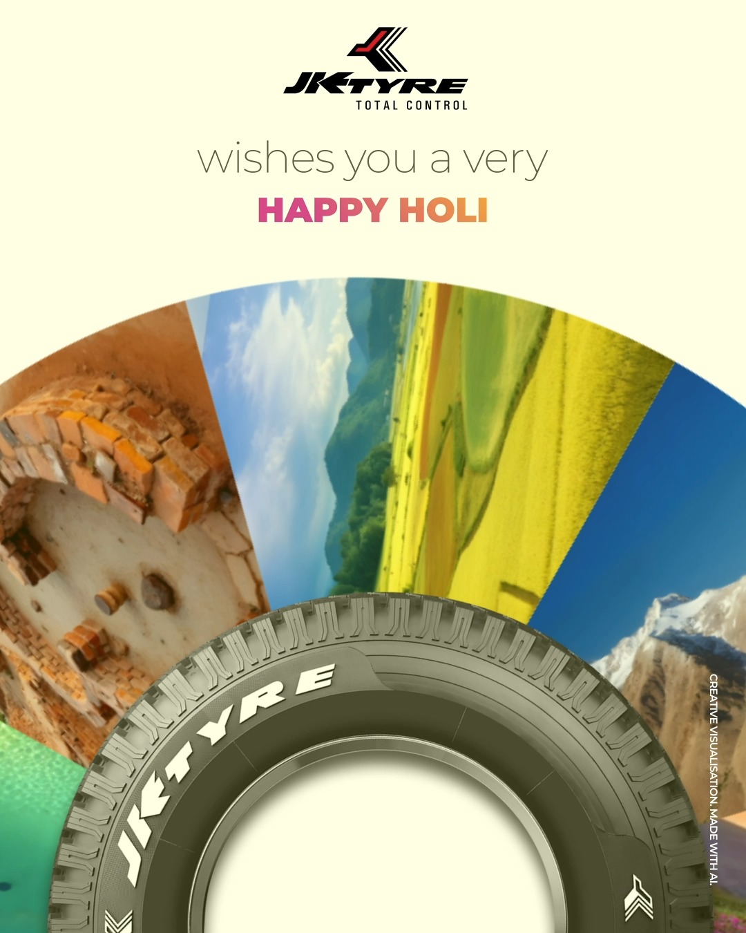 This Holi, dont just throw colours. Chase them wherever you go