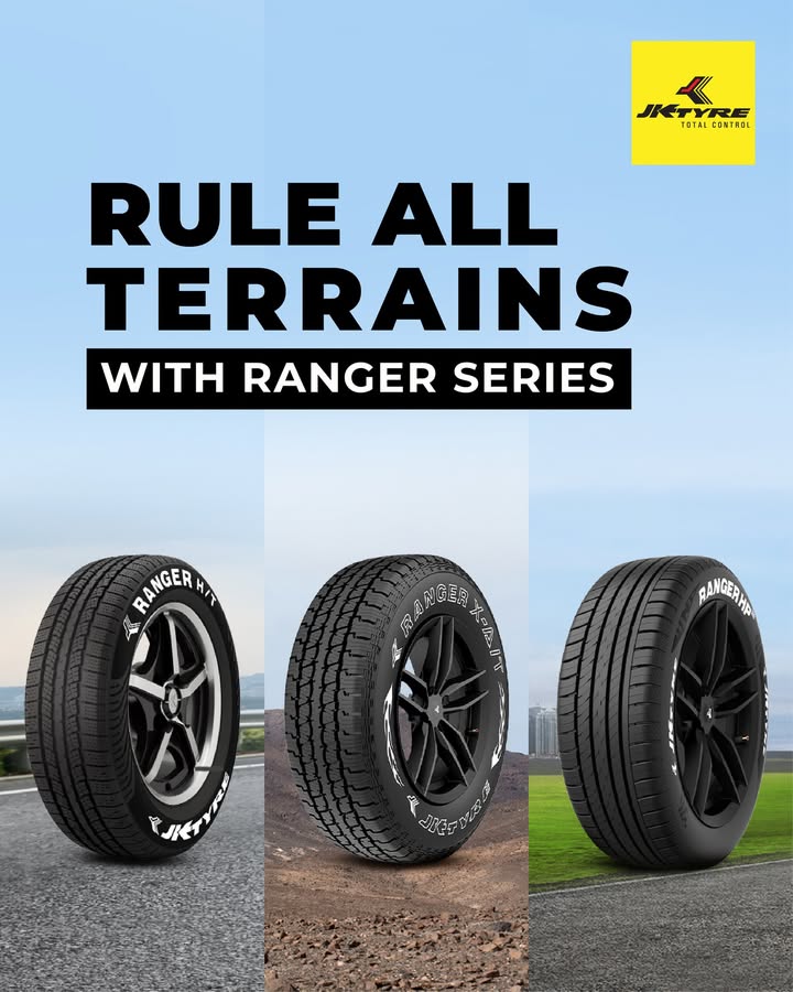 From city streets to rugged trails the JK Tyre Ranger Series is built to conquer it all