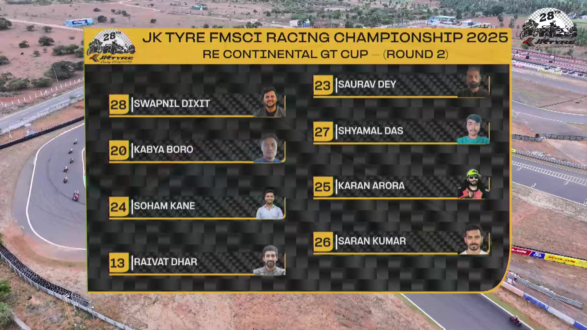 JK Tyre Racing Season 2025 Round 2 Day 2, LIVE from Kari Motor Speedway, Coimbatore