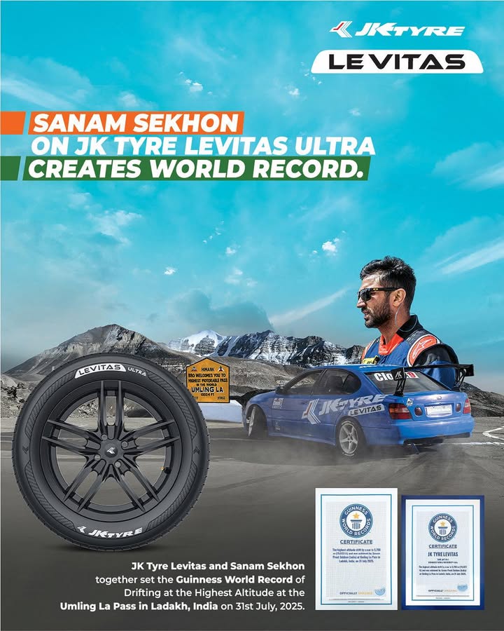 From the roads that test every limit rises a record that makes India proud