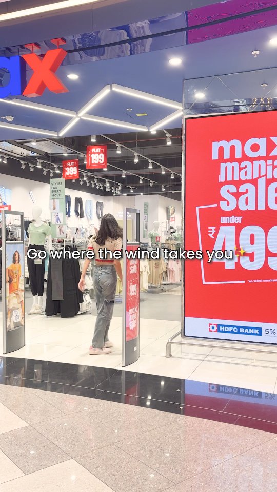 Even the wind knows that this Max Mania Sale, you can get all your favourites under 499 Live now Shop the m...