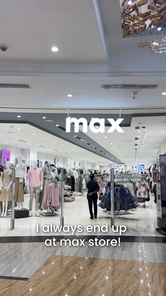 My legs said Max store before my brain even decided