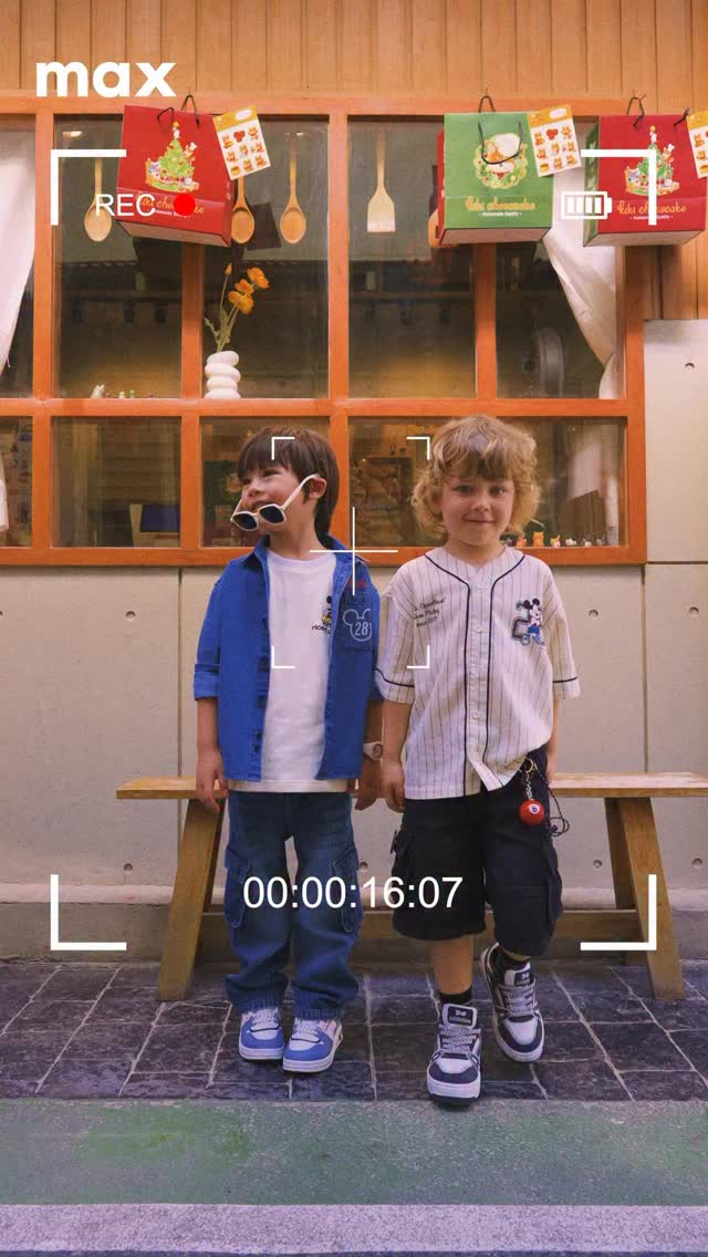 Disney Mickey said Be cool. These two said CHALLENGE ACCEPTED Because every kid needs a style this iconic