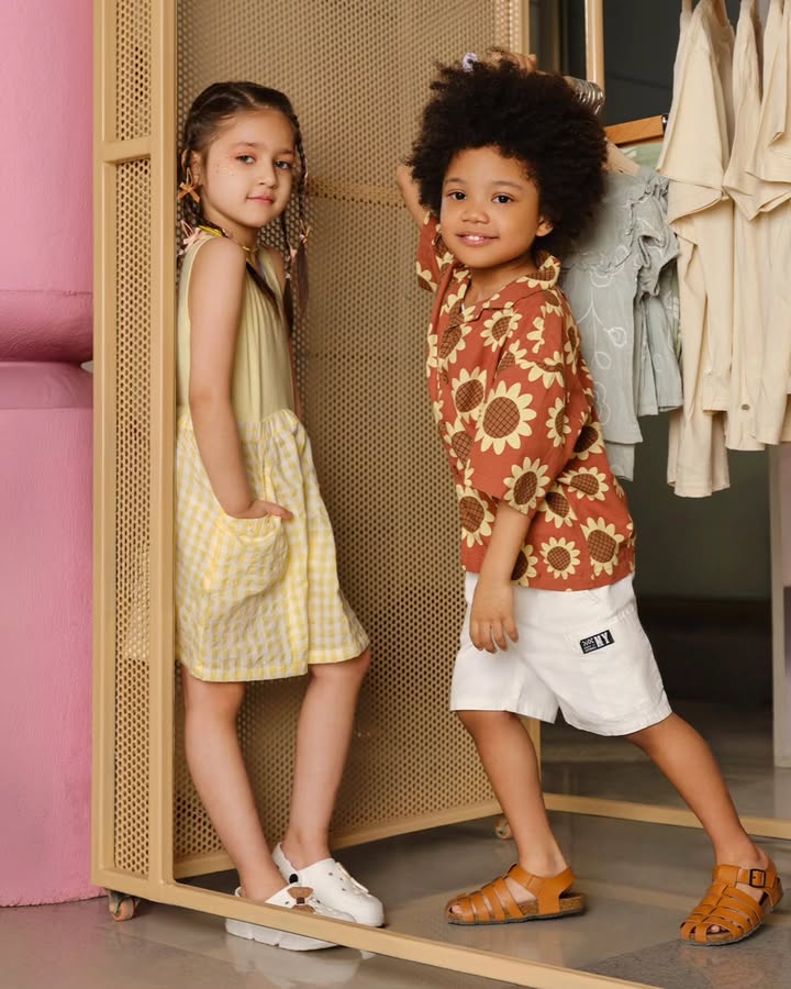 Peekaboo in the most stylish way possible These little ones found the summer fits and we can t blame them Shop ...
