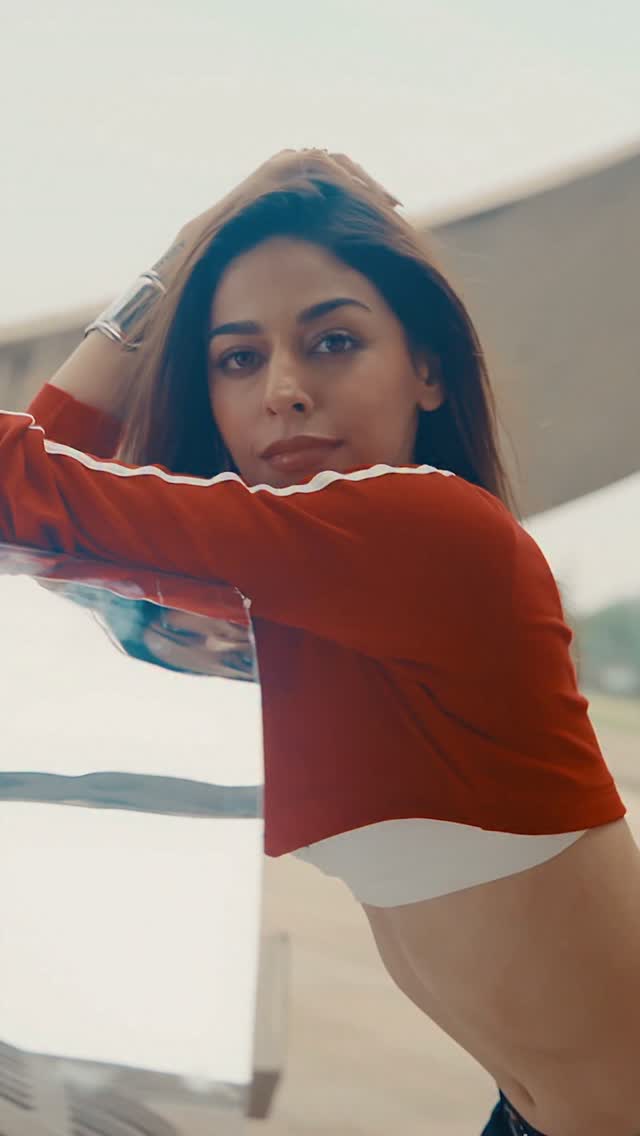 Red. Denim. Done. ALAYA F keeps the formula simple and the energy high