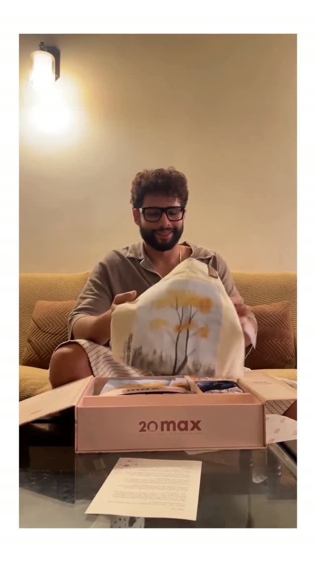 When Max Project New meets Siddhant Chaturvedi . Heres a little surprise, straight out of the box