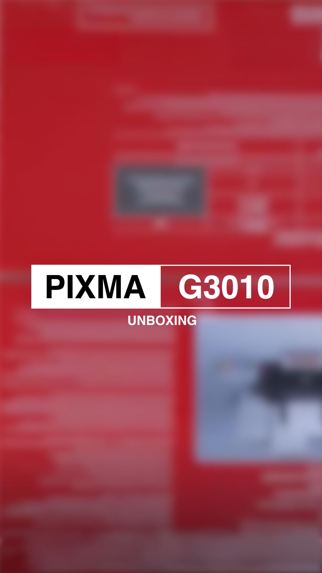 PIXMA G3010 sounds as good as it works. Grab your headphones this ones crinkle tastic