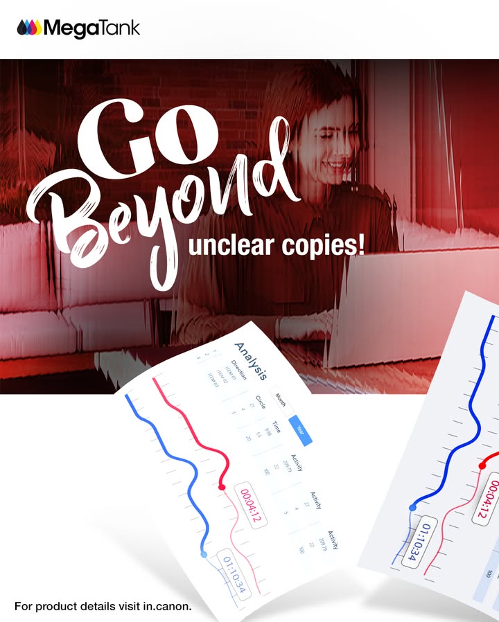 MAXIFY GX4070s 9 manual levels and Auto Intensity AE Copy mode adjusts to the darkness or lightness of copies, ensuring op...