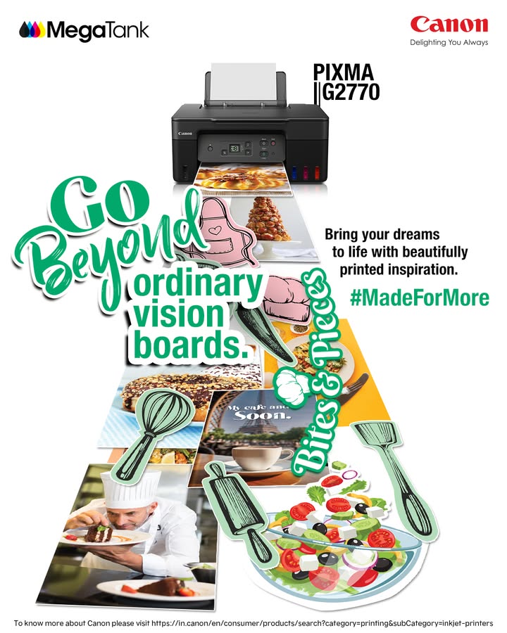 Dreams become achievable when you can see them beautifully printed out