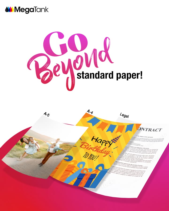 Print it your way From everyday documents to stunning photos, the PIXMA G2770 offers unmatched versatility