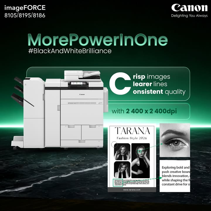 Crisp images, clearer lines and consistent quality