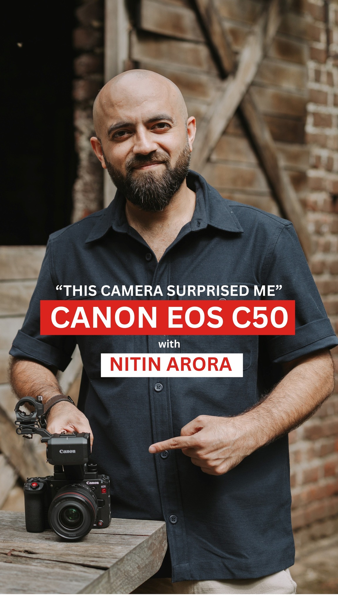 The Canon C50 genuinely surprised me