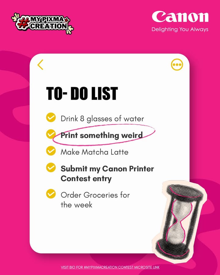 That to do list isnt complete without one thing