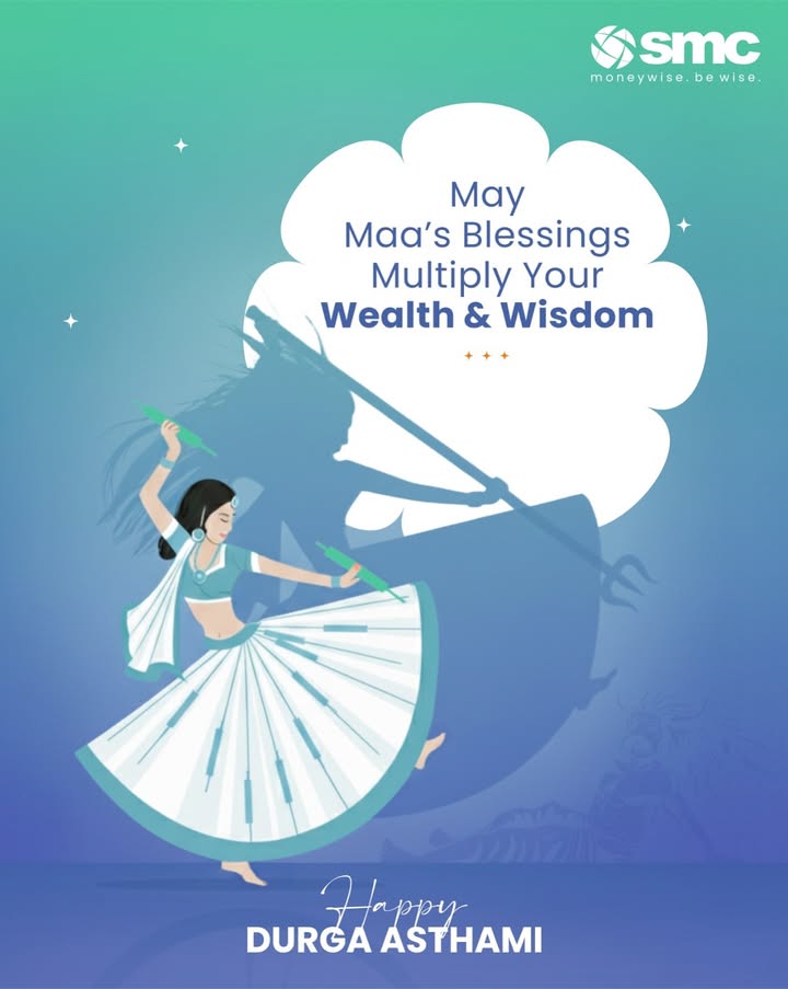  On this sacred day of Durga Ashtami, may Maa Durga bless you with strength, prosperity, and success