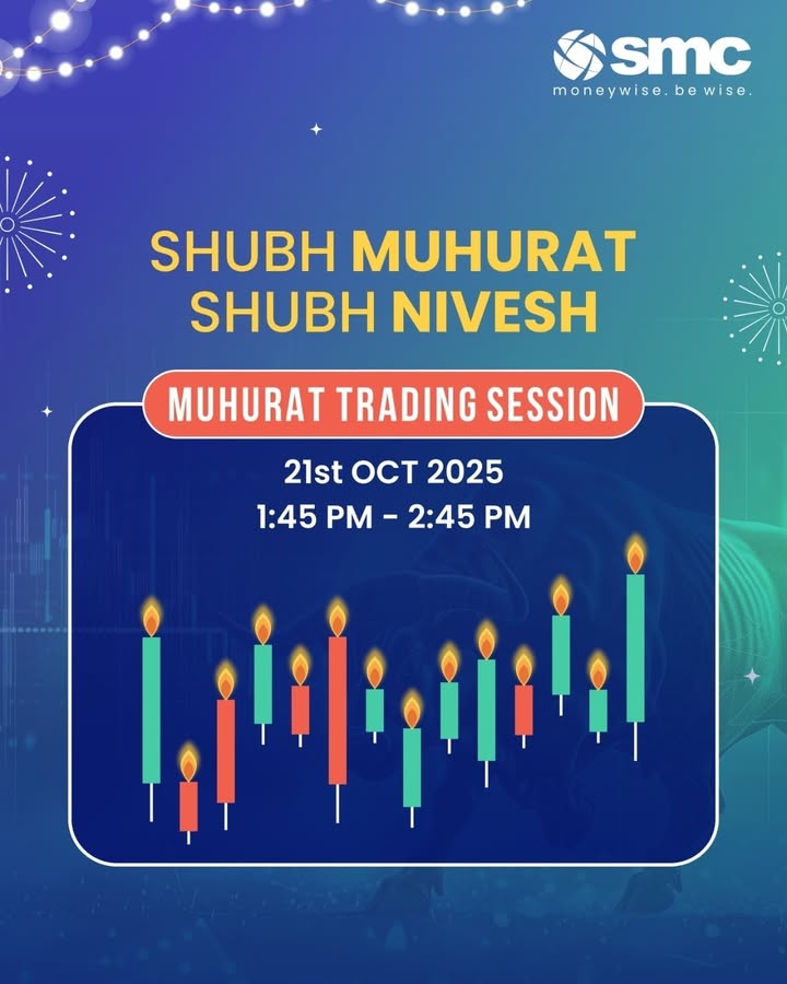 The most auspicious hour of the markets is here Muhurat Trading 2025 will take place on October 21 Tuesday in the afternoon, for the first time in years The most auspicious hour of the markets is here Muhurat Trading 2025 will take place on October 21 Tuesday in the afterno...