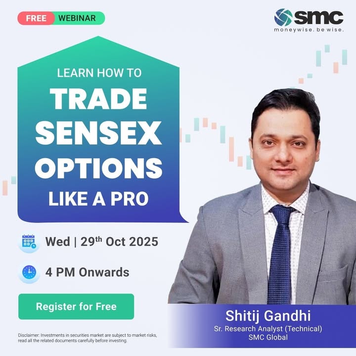  Join Us for a Free Webinar to Learn How to Trade Sensex Options Like a Pro Date of Webinar 29th O...