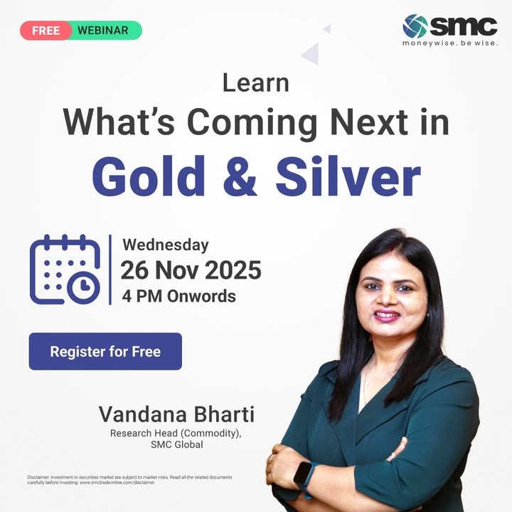  Join Us for a Free Webinar to Learn Whats Coming Next in Gold Silver Date Time 26th Nov 25, 4...