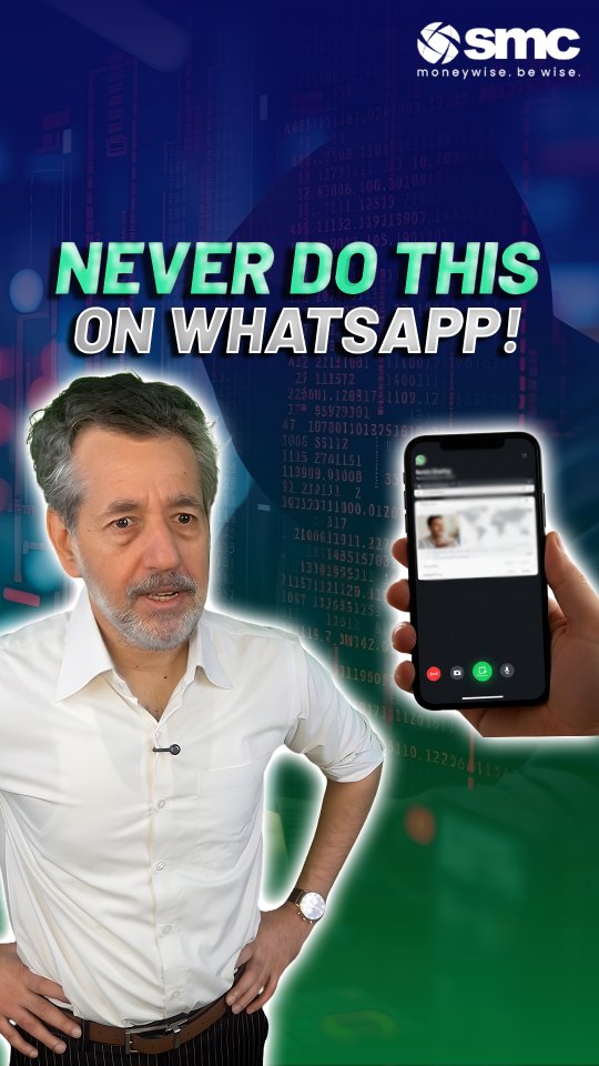 Your bank will never ask you to share screen on WhatsApp