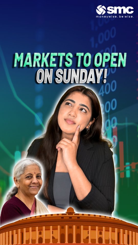 Stock Market open on Sunday, 1st February The Union Budget 2026 is a big moment for investors