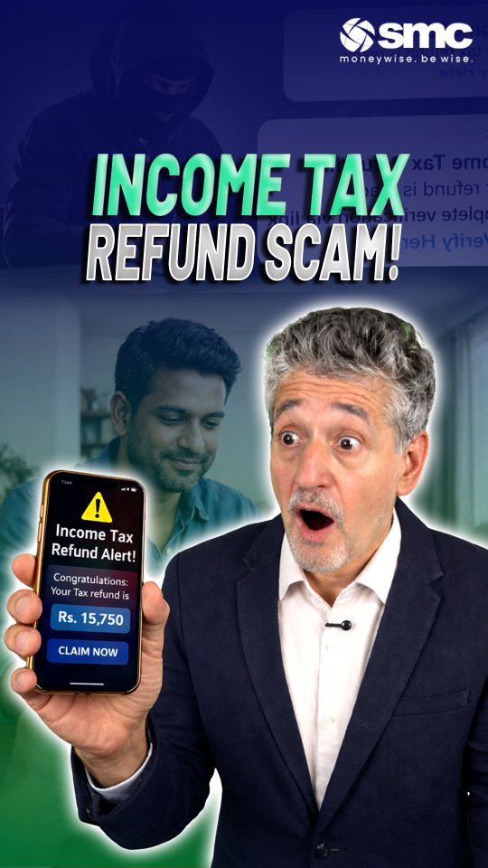 Got an Income Tax Refund message Dont open it Scammers are sending SMS and emails that look exactly like official I...
