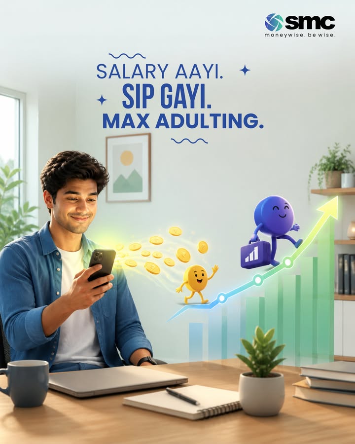 Salary in. SIP out. Thats the kind of adulting that builds freedom