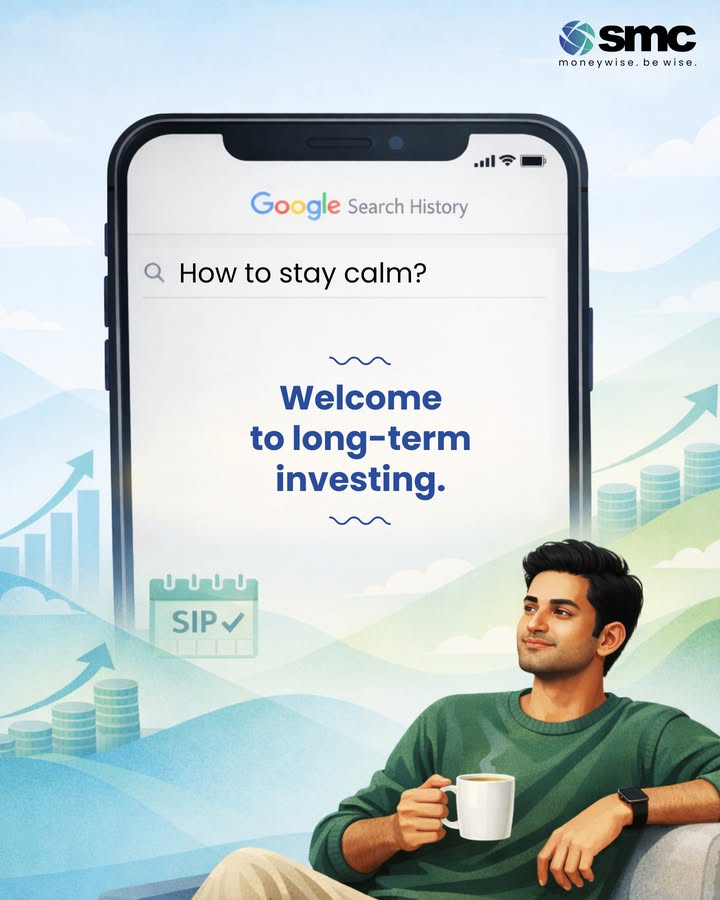 THE SECRET TO STAYING CHILL ZOOM OUT. STAY INVESTED