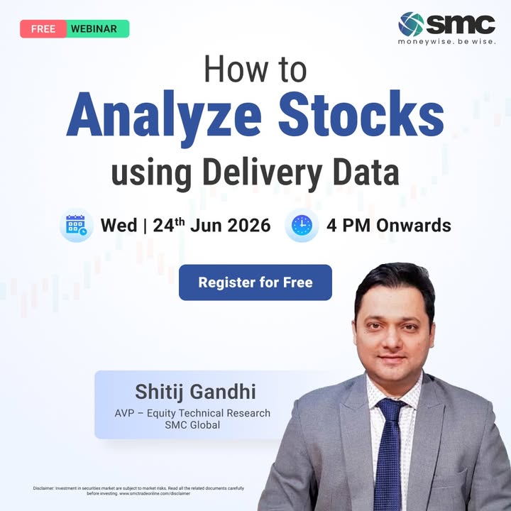  Join Us for a Free Webinar on How to Analyze Stocks using Delivery Data Date of Webinar 24th June...