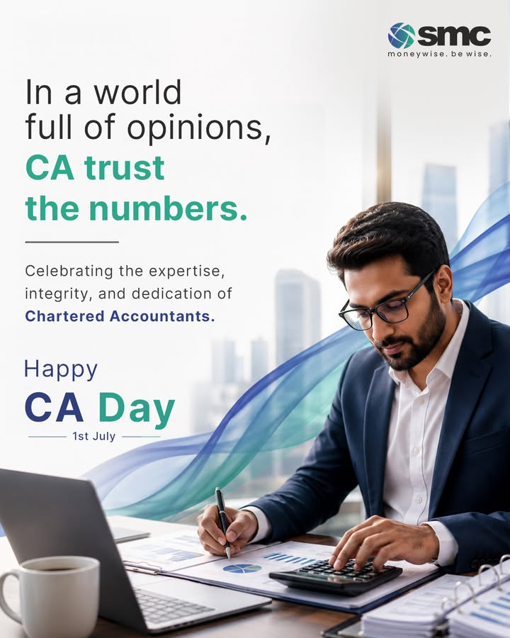 Celebrating the dedication, analytical rigor, and ethics that define the CA profession. Happy Chartered Accountants Day