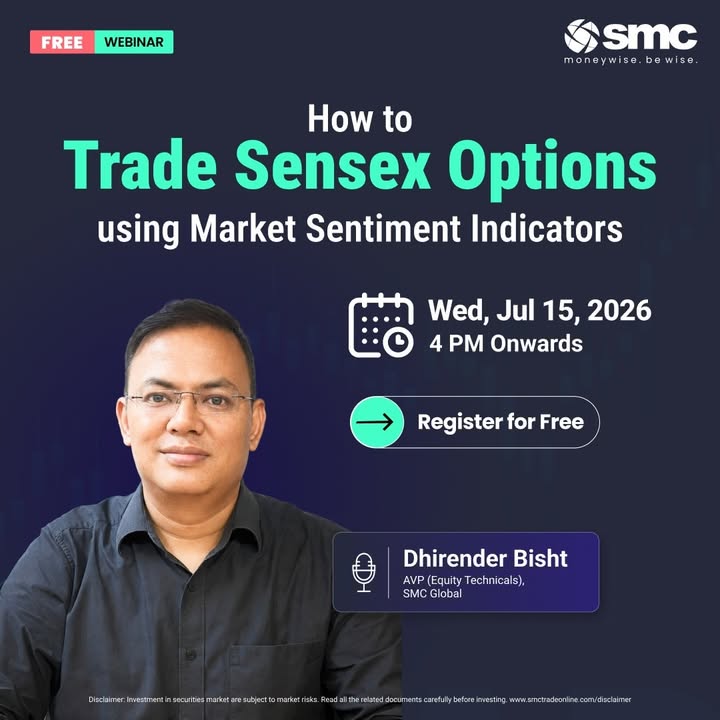  Join Us for a Free Webinar on How to Trade Sensex Options using Market Sentiment Indicators ...