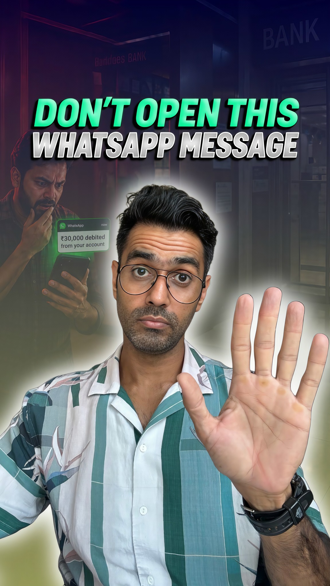 Before downloading that WhatsApp challan file, watch this An Ahmedabad man lost 11