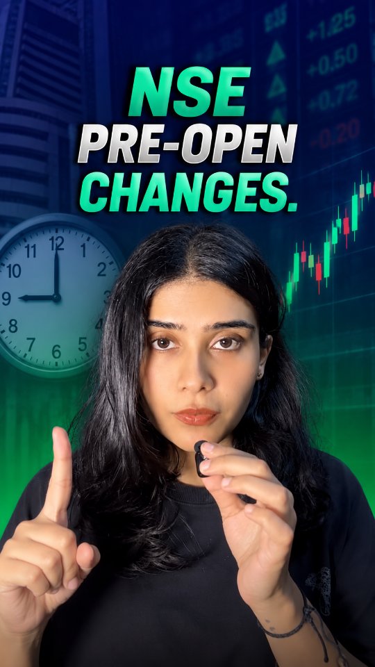 NSE traders, take note From 7 September 2026, the pre open session gets a new structure