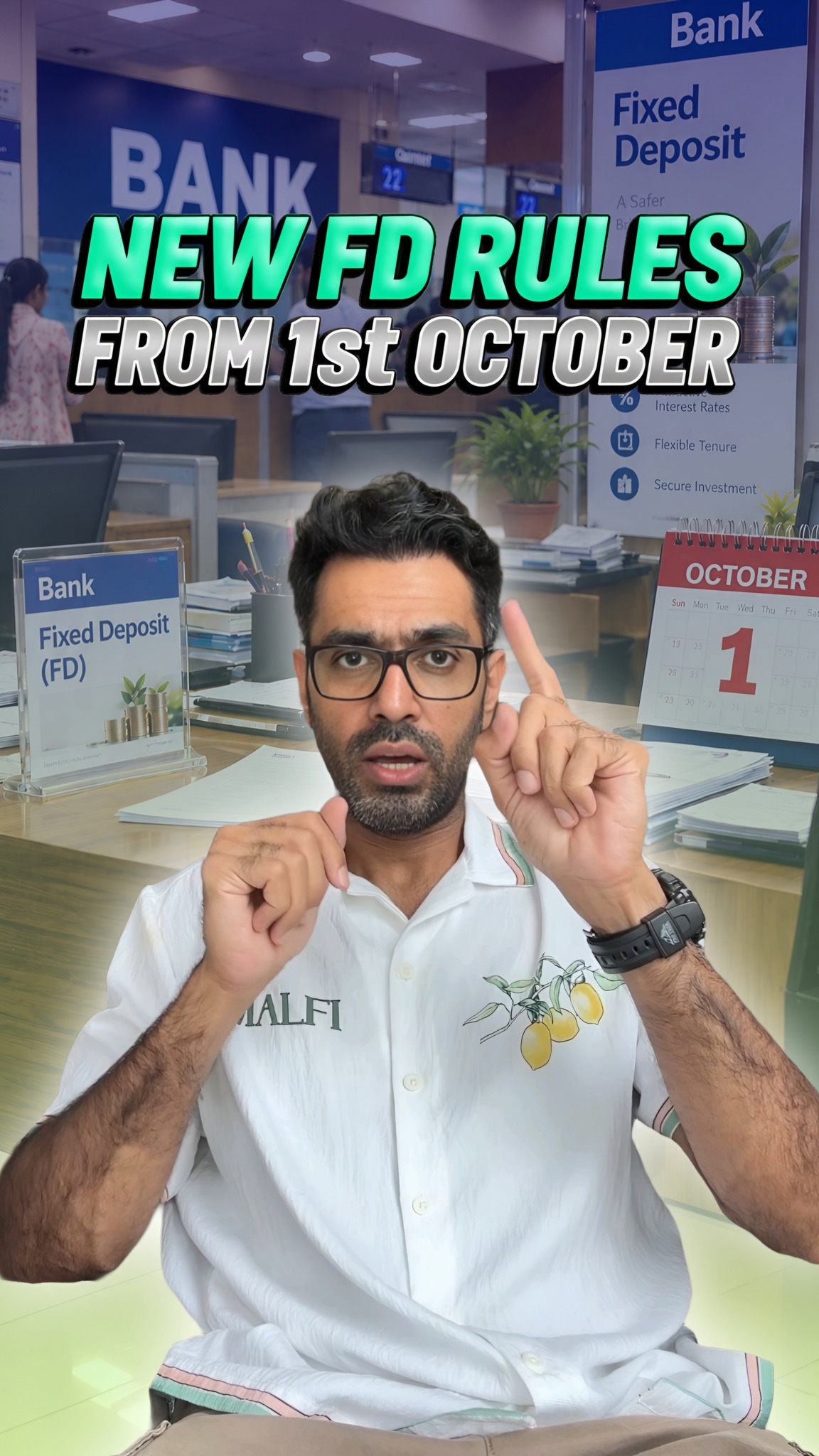 FD rules are changing from 1st October From how FD interest rates are updated to changes around rate revisions and bulk de...