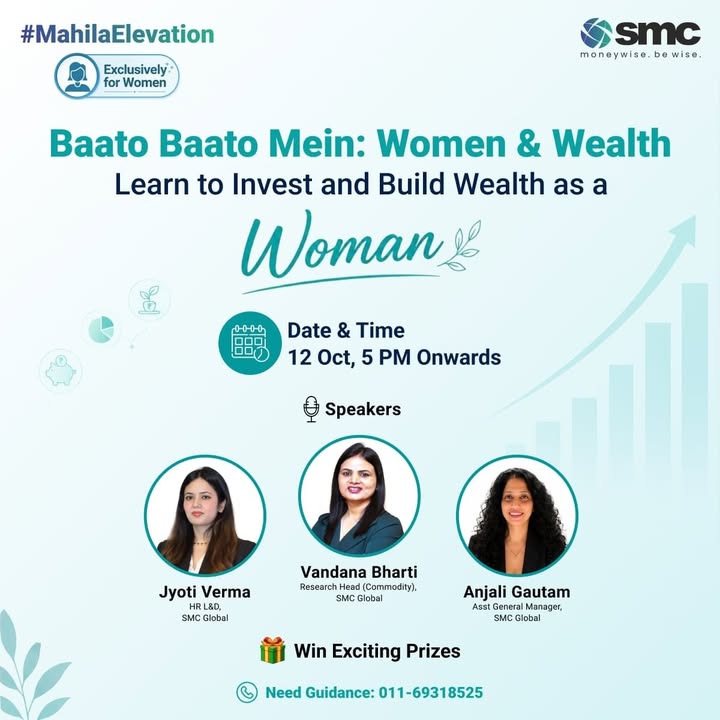  Join Us for a Free Webinar on Learn to Invest Build Wealth as a Women Date Time 12th Octob...
