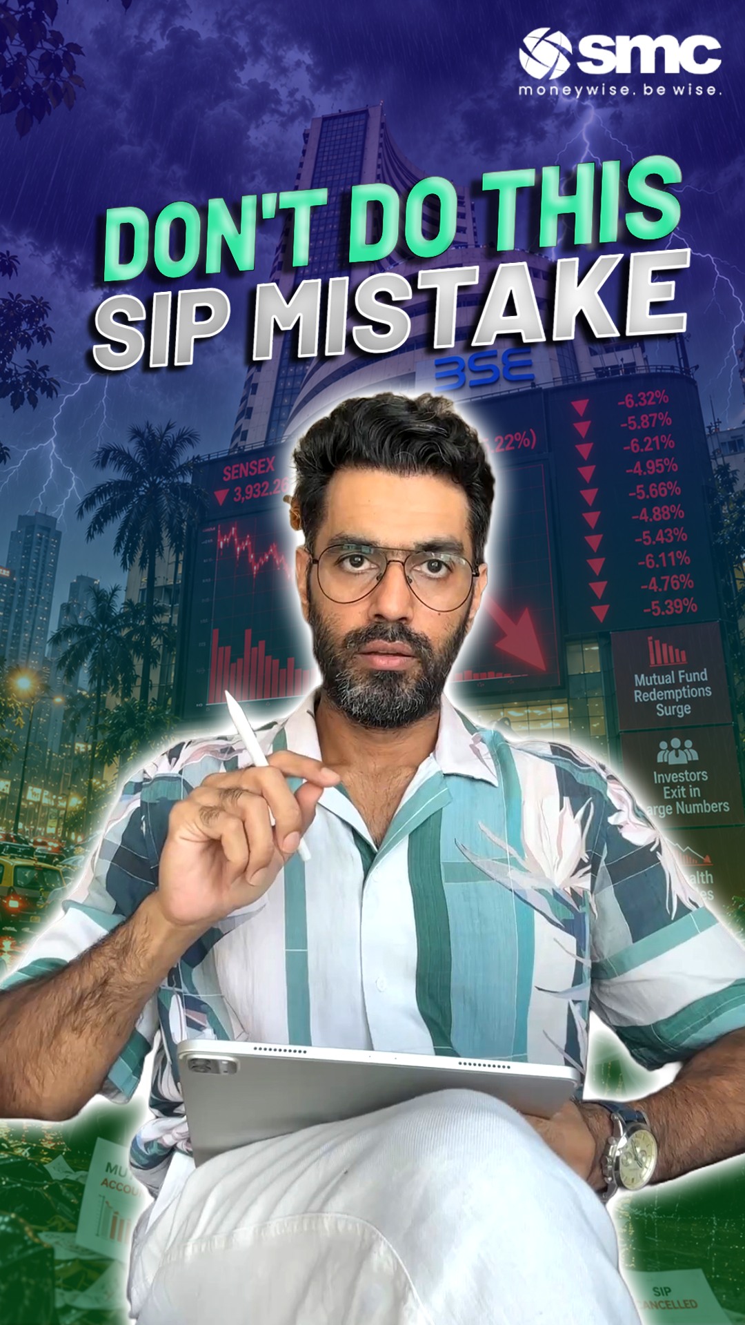 Pausing your SIP could cost you lakhs The market goes down, your portfolio turns red, and you feel like stopping your SIP