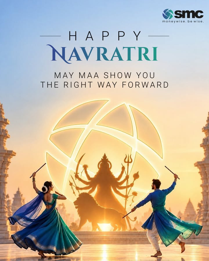  Happy Navratri from SMC Global May Maa Durga bless you with the strength to overcome challenges, the wisdom to make t...