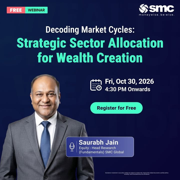  Join Us for a Free Webinar on Decoding Market Cycles Strategic Sector Allocation for Wealth Creation ...