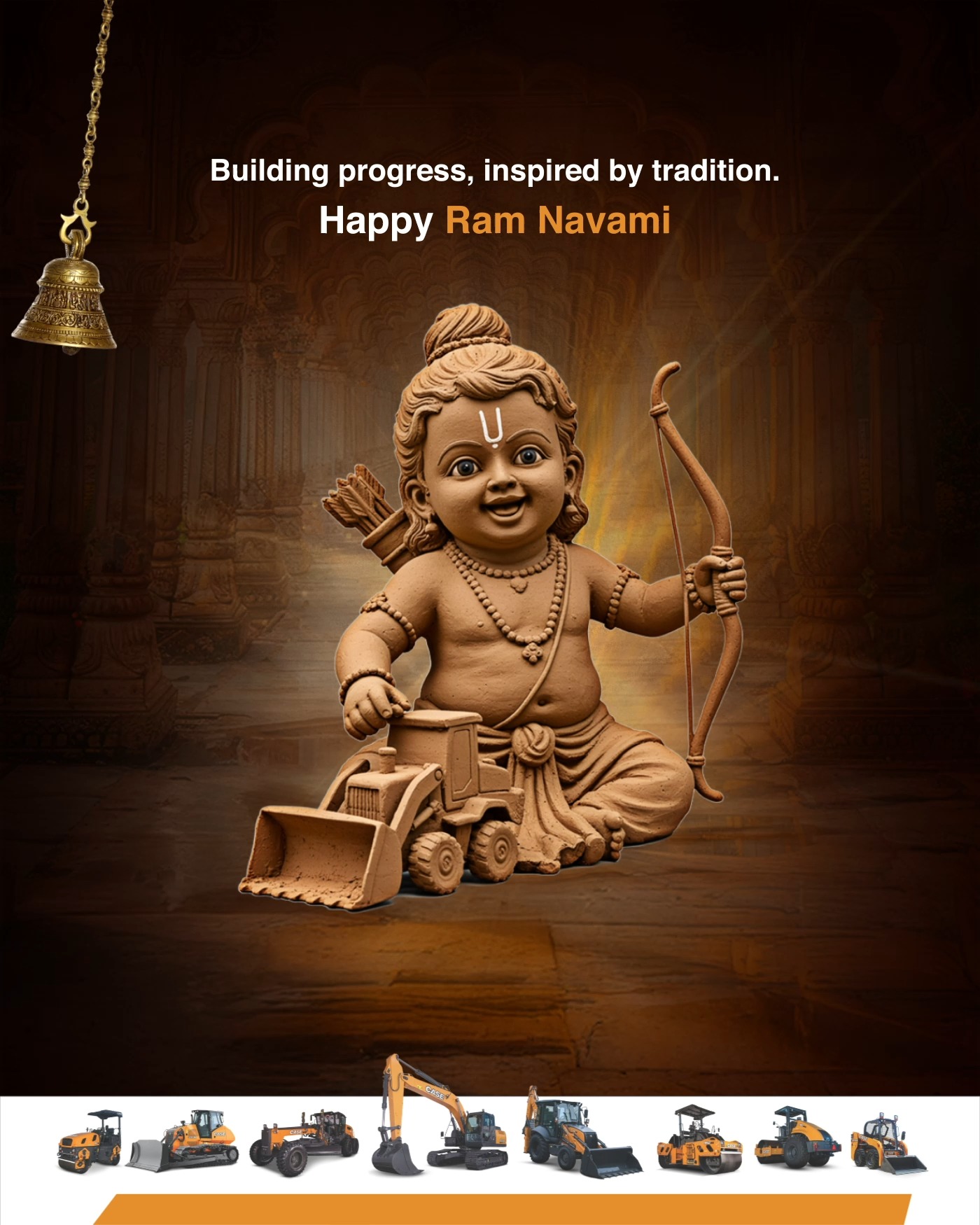 This Ram Navami, may we all build with strength, lead with courage, and pave the way for a brighter tomorrow