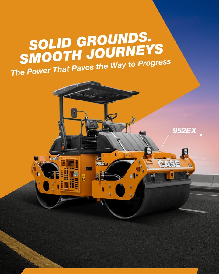 Designed for durability, made for progress. The CASE 952EX Compactor ensures strength, stability, and seamless performance. CASEConstructionEquipment Compactor 952EX Designed for durability, made for progress. The CASE 952EX Compactor ensures strength, stability, and seamless performance