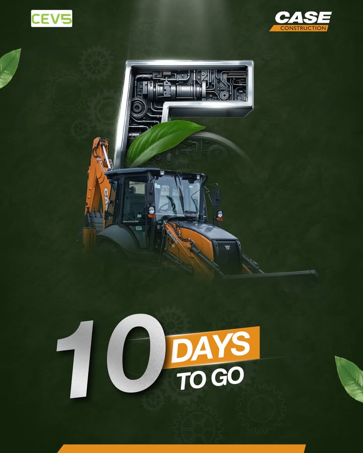 Power. Performance. Precision. Only 10 days to go for the next evolution in construction