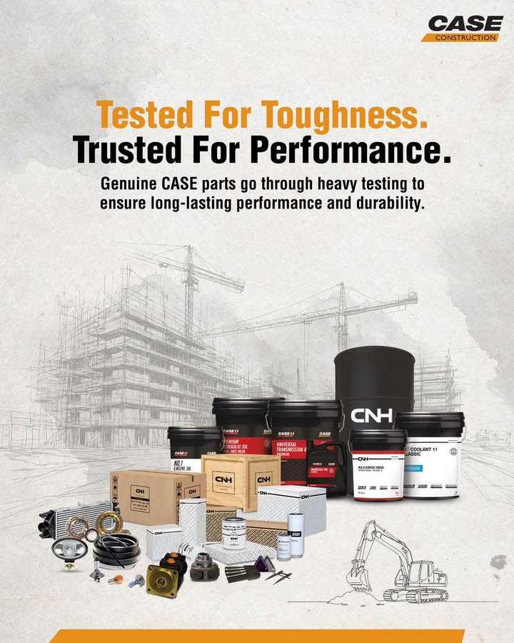  Keep your CASE equipment in top shape with Genuine CASE Parts Built by the experts who designed your machine, tested f...