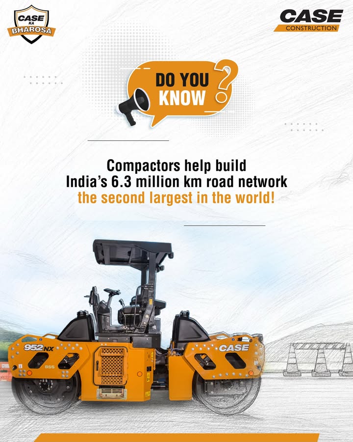 Indias road network stretches over 6