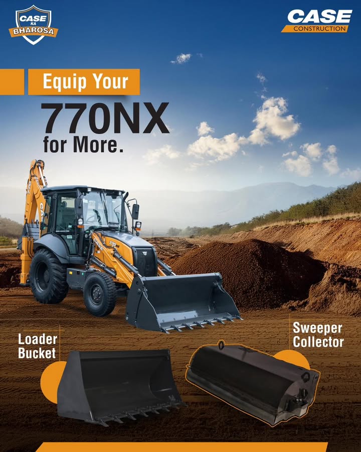 Your 770NX can do it all but which attachment gets the job done best for you Loader Bucket Sweeper Collector Tell us your pick in the comments CASEBharosa CASEConstruction 770NX BuiltToPerform Your 770NX can do it all but which attachment gets the job done best for you Loader Bucket Sweeper Collector Tel...