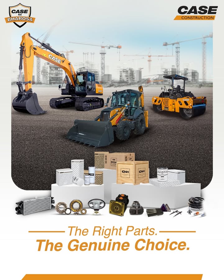 Keep your machines running strong with genuine CASE parts built for reliability, performance, and peace of mind. CASEBharosa GenuineParts constructionexcellencewithrifofconstruction Keep your machines running strong with genuine CASE parts built for reliability, performance, and peace of mind