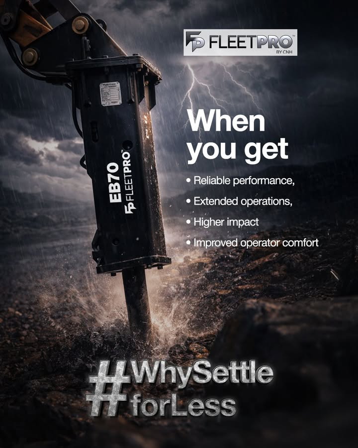 Built for the toughest jobs FleetPros EB70 delivers on every promise Reliable performance, Extended operations, Higher im...