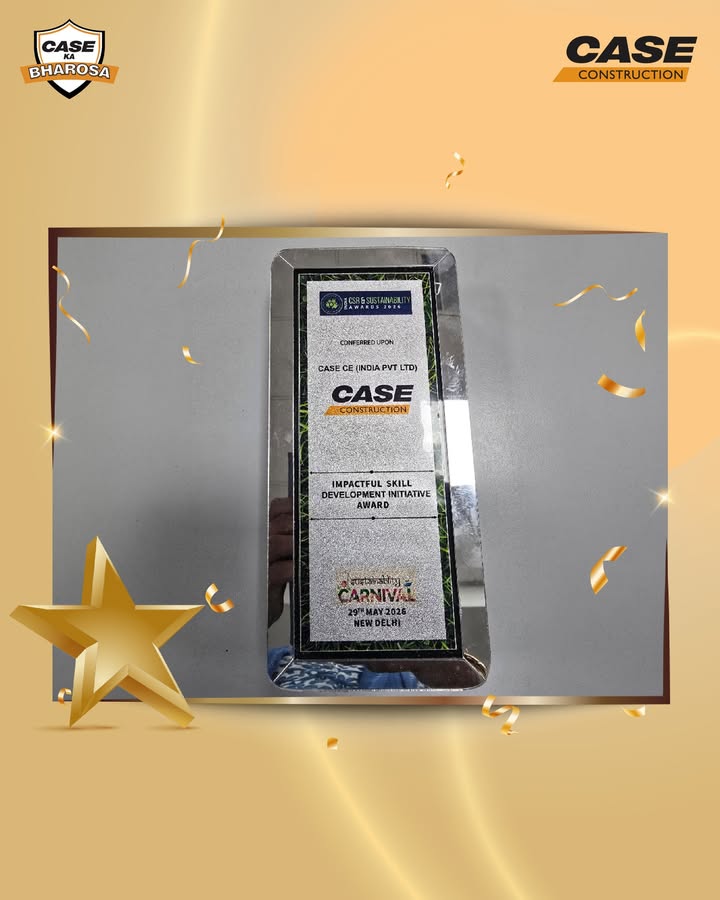 A proud moment for CASE Construction Equipment