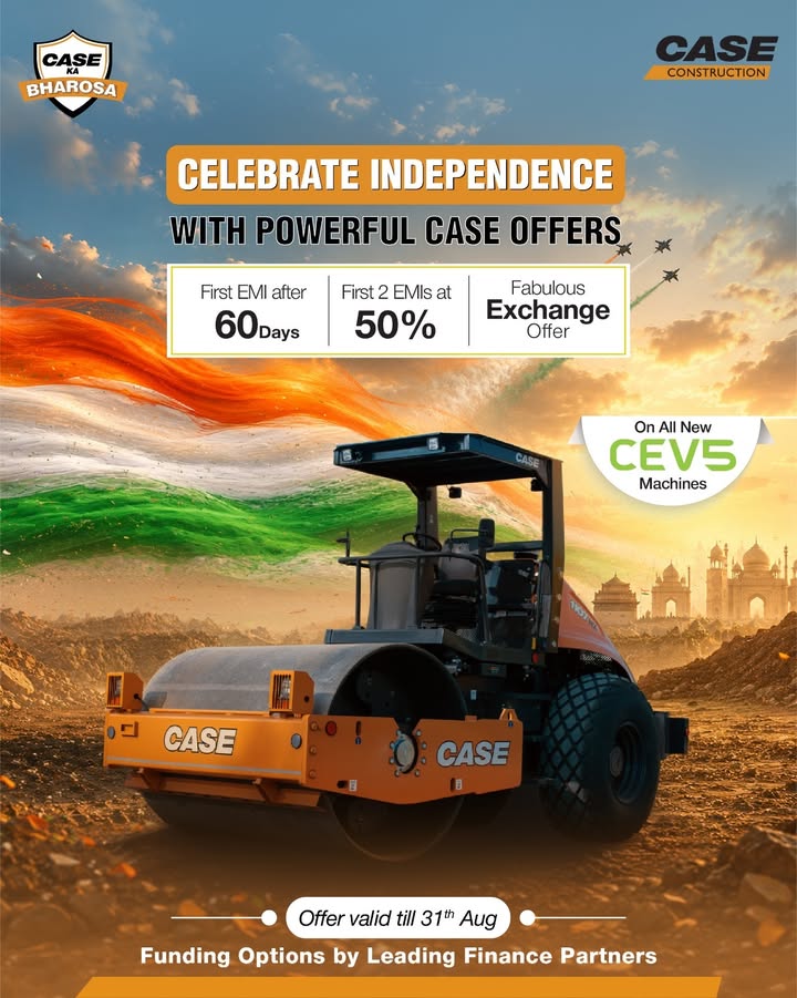 Ab paaiye Case 770NX Backhoe Loader par zabardast EMI discounts aur best exchange offer