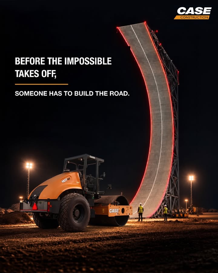 The world celebrates the takeoff. We build what it takes off from. CASE 1107 NX