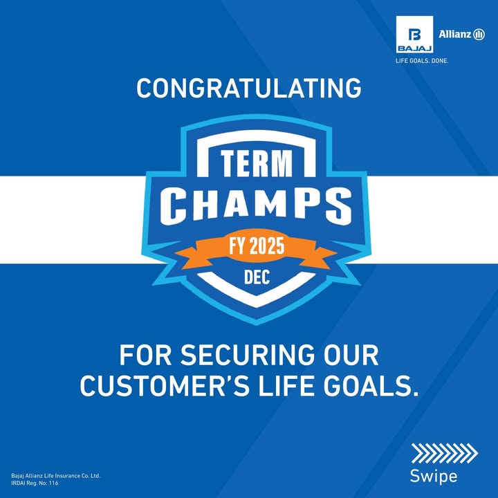 Congratulations to our Term Champs December Edition Your dedication to securing the financial future of our customers...